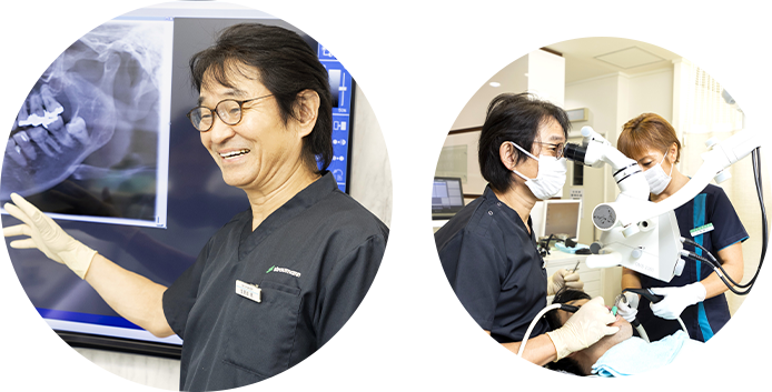 初診時のカウンセリングを大切にしております。信頼関係が重要です。
